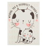, Mom And Cat Kid Mother'S Day Card