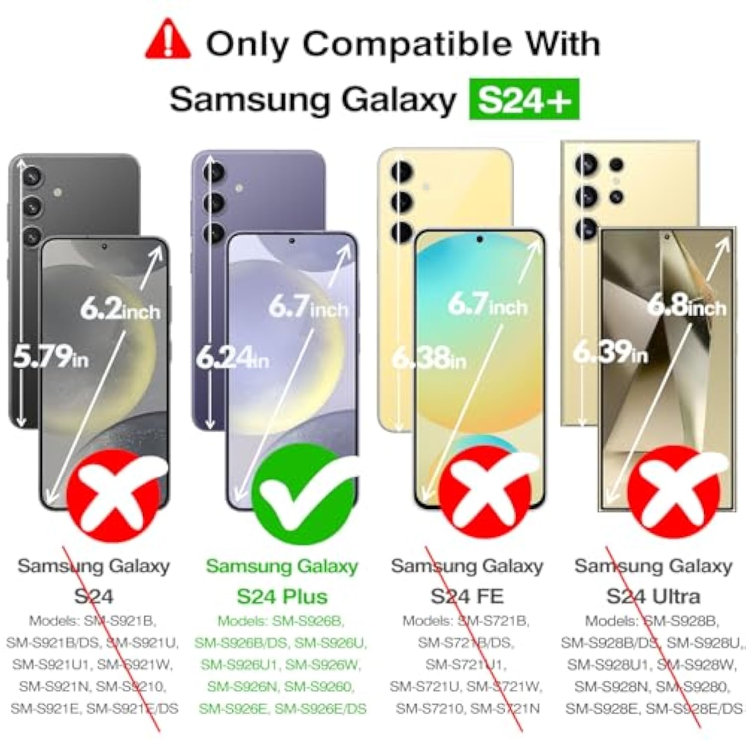 For Magnetic Samsung Galaxy S24 Plus Case, [Compatible With Magsafe][Full Camera Protection] Silicone Shockproof Skin-Feel Durable Slim Fit Cover For S24+ Plus, Matte Khaki