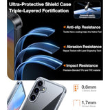 Guardian Shockproof Samsung Galaxy S25 Case, 12FT Drop Protection, Slim & Matte