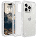 Clear Glitter Phone Case for iPhone 15 Pro Max