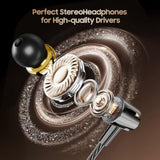 Wired Earbuds 5 Pack, Earbuds Headphones With Microphone, Earphones With Heavy