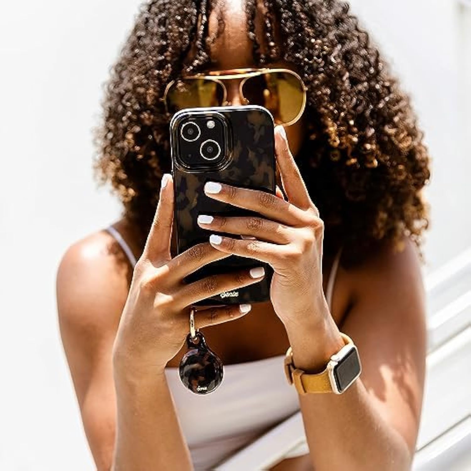 Sonix Case for iPhone 15, 14, 13 | Compatible with MagSafe | 10ft Drop Tested | Tortoise Shell | Brown Tort