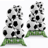 Soccer Party Decorations,2PCS 59 Inch Giant Foil Soccer Balloons