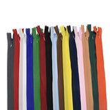 30Pcs 23Inch Silk Invisible Zipper Lace Tape Closed Clothes Dress Sewi