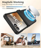 Magnetic for Motorola Razr 2026/2025/2024 Case with Built-in Screen Protector, for Moto Razr 2026/2025/2024 Case [Compatible with MagSafe][Hinge