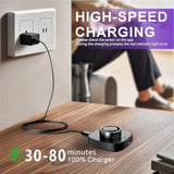 Charger For Oura Ring Gen3 - Size 9 - Fast Charging Dock With Usb C Wall Charger & 3Ft Usb-C Cable Compatible With Oura Ring Gen3