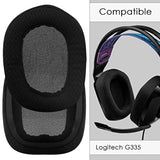 Replacement Ear Pads For Logitech G733, G535, G335 Headphones, Ear Cushions, Headset Earpads (Mesh Fabric/Black)