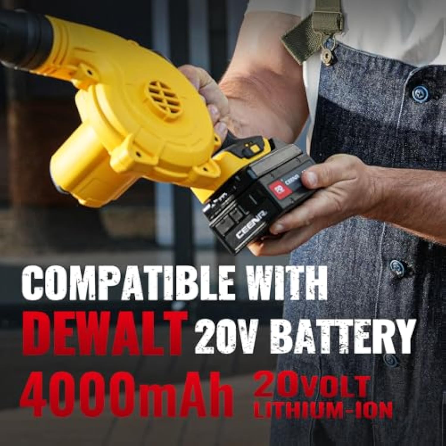 4.0Ah Pdnation Battery And Adapter Combo Compatible With Dewalt Battery Replace For Dewalt 20V Max Battery