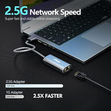2.5G Usb To Ethernet Adapter, Usb 3.0 To Rj45 Ethernet Adapter, Gigabit Lan Ad