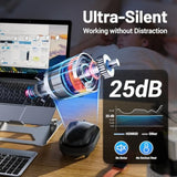 Mouse Jiggler Usb With Countup Timer Lcd, Mouse Mover Jiggler With 3 Realistic