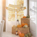 Jute Burlap Little Pumpkin Banner Fall Baby Shower Birthday Decoration