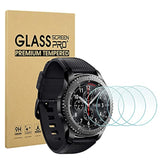 4-Pack For Samsung Gear S3 Frontier/Classic Screen Protector, 2.5D 9H Hardness Ultra-Thin Tempered Glass Screen Protective Film [Anti-Scratch]
