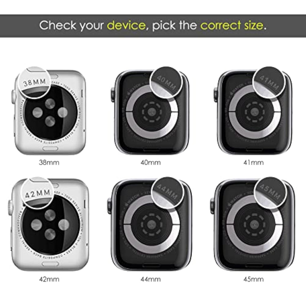 3-Pack Bling Cases Compatible For Apple Watch Case 38Mm With Built-In Screen Protector For Apple Watch Series 3 2 1 (38Mm, Black/Iridescent/Clear)