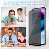3 Pack Privacy Screen Protector For Oneplus Nord N20 5G [Anti-Spy Tempered Glass], Ultra Hd, Anti-Scratch, Bubble-Free, Easy Install 9H Protective Glass For 1+ Nord N20 5G