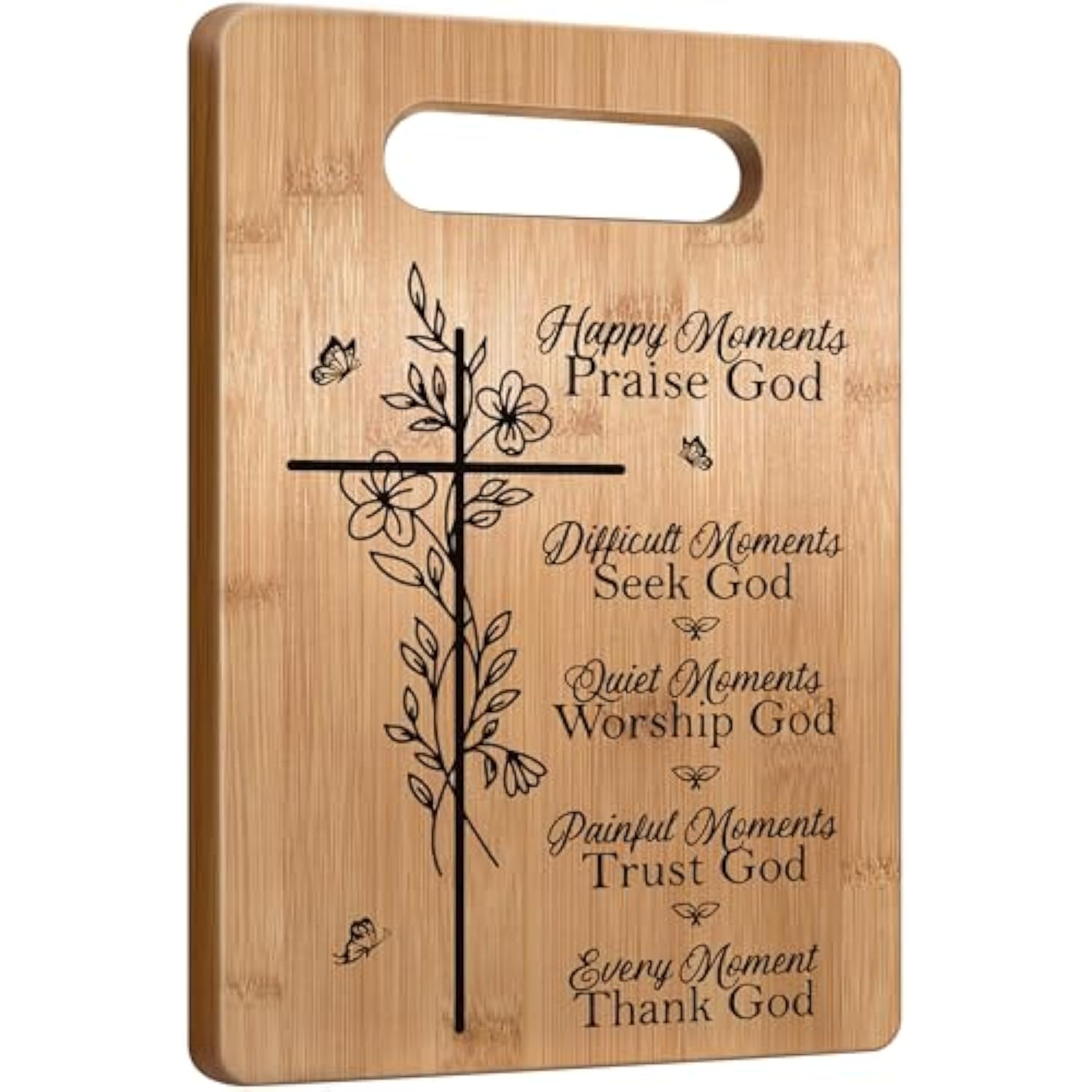 Christian Gifts For Women Faith Religious Gifts Inspirational Gifts, Bible Verse Gifts For Elderly Jesus Cross Scripture Gifts, Christmas Cutting Board Gifts For Women Friend
