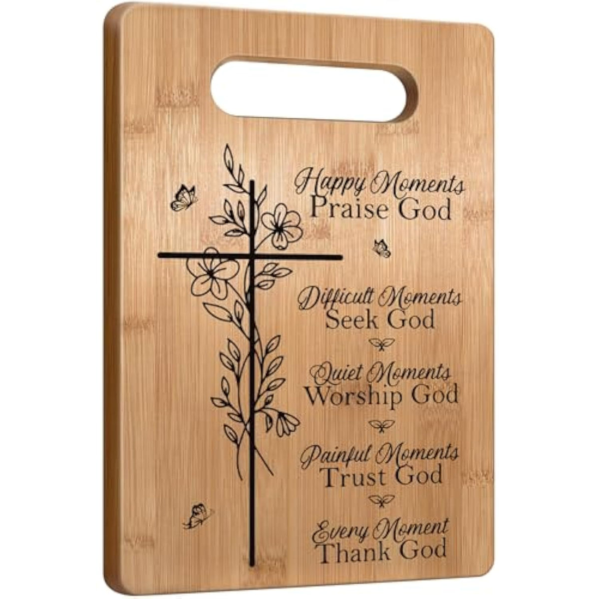 Christian Gifts For Women Faith Religious Gifts Inspirational Gifts, Bible Verse Gifts For Elderly Jesus Cross Scripture Gifts, Christmas Cutting Board Gifts For Women Friend