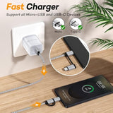 Fire Charger For Kindle Paperwhite Charging Cord Replacement,Amazon Fire Hd Tablet 7 8 10 11 Fire Tv Stick Kindle Paperwhite Fire Charger Block Cable For Kindle Scribe/Voyage/Kindle Oasis E-Reader