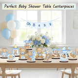 Baby Shower Centerpieces for Tables, Bear Table Decorations 12 Pcs