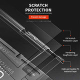 Dockable Clear Case for Nintendo Switch, 3 in 1 Protective Case Cover for Nintendo Switch and Joy-Con Controller with Clear Grip Cover