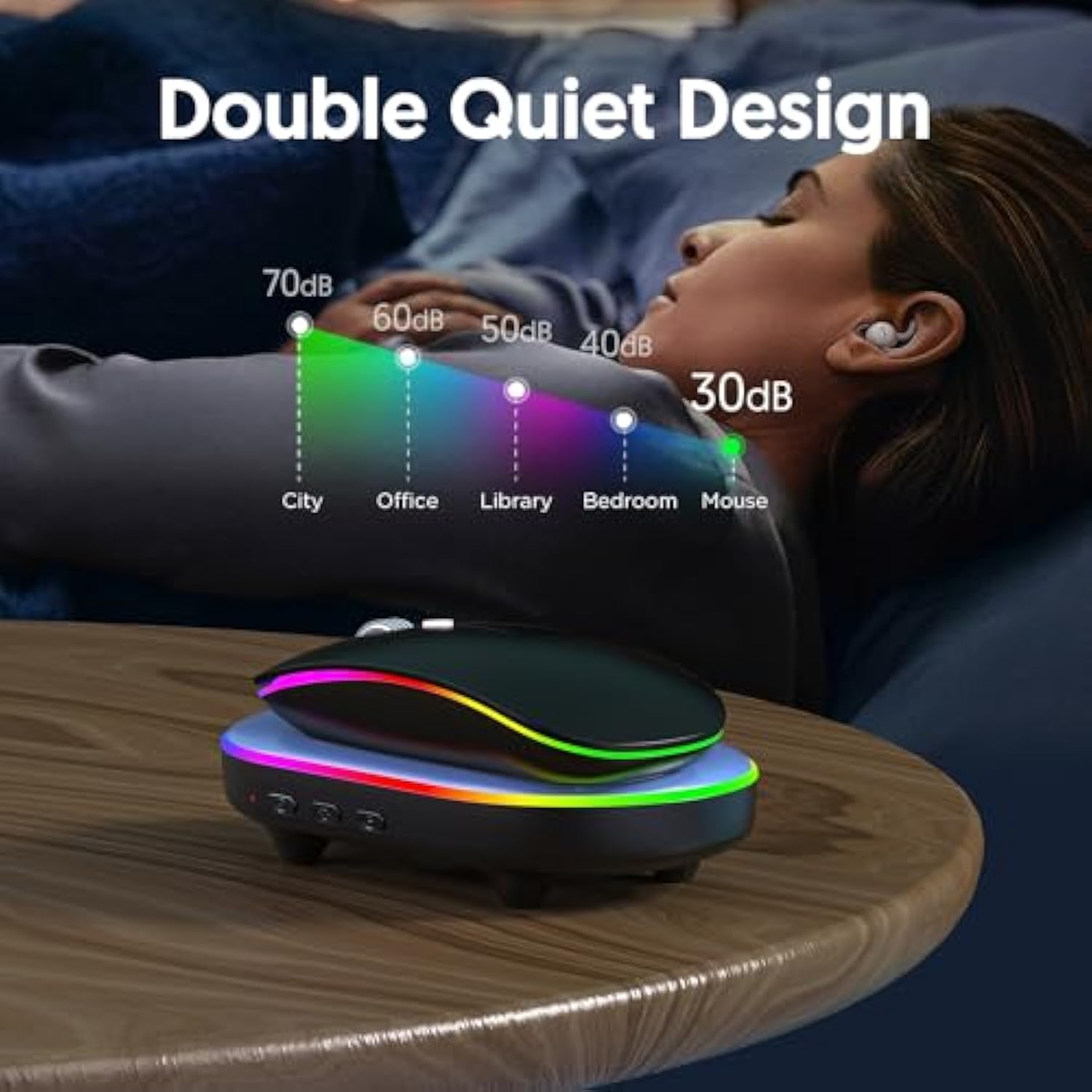 Ultra Slim Mouse Mover With Adjustable Interval Timer, Undetectable & Noiseless Jiggler Simulates Realistic Movement, Driver-Free Shaker For Keeping The Pc Active And Secure.