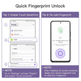 JETech Screen Protector for Samsung Galaxy A54 5G 6.4-Inch with Camera Lens Protector, Tempered Glass Film, HD Clear, 2-Pack Each