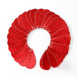 Valentines Day Party-Decorations Red Heart Garland - 39Ft 3D Special Night Galentines Hanging Paper Streamers Banner,Baby Girl Birthday Bachelorette Engagement Mohters Brunch Decor