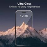 Screen Protector For Iphone 16 / Iphone 15 / Iphone 15 Pro [6.1 Inch] Display 3 Pack Tempered Glass, Dynamic Island Compatible, Case Friendly [Not For Iphone 16 Pro 6.3 Inch].