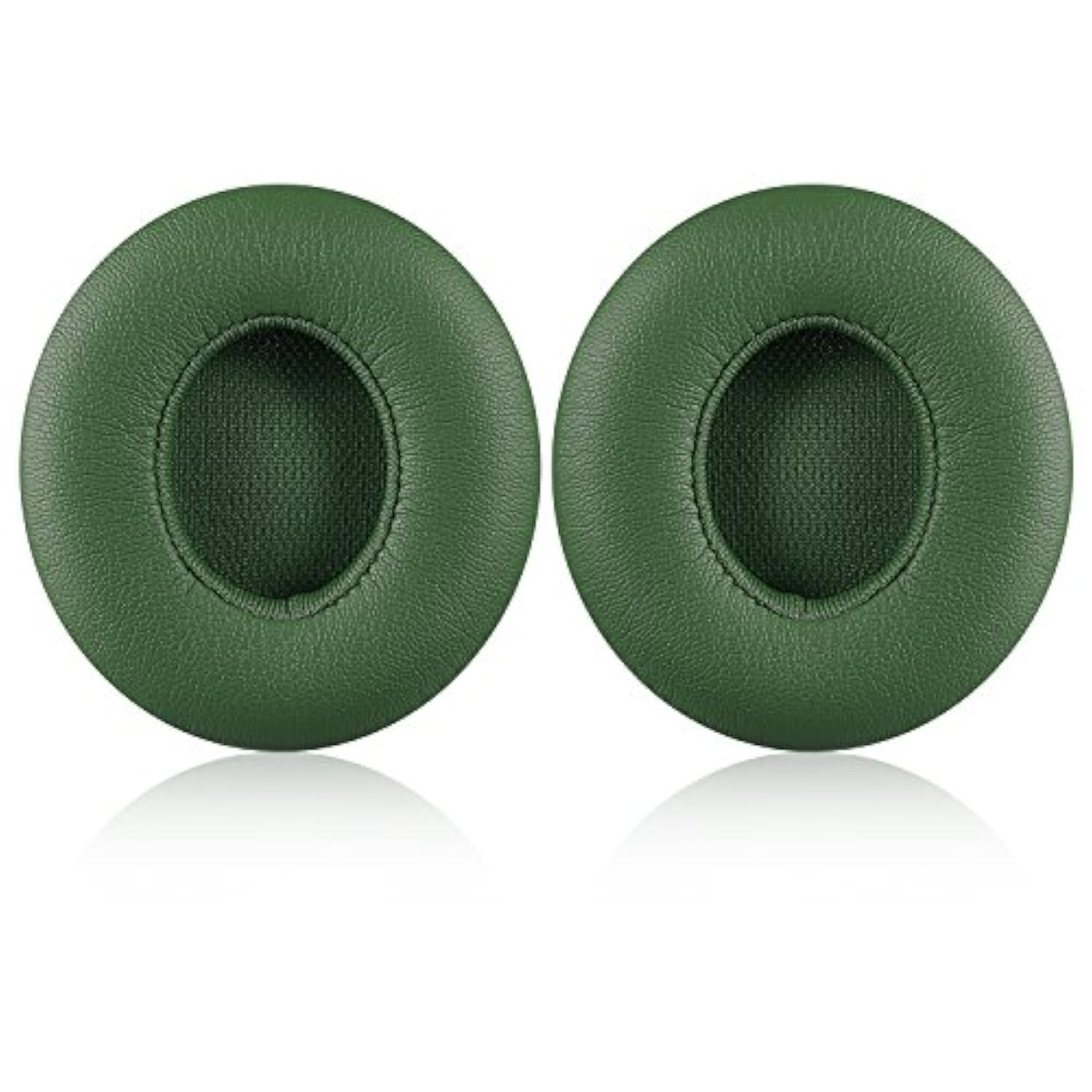 Solo 2/3 Wireless Earpads - Replacement Ear Cushion Pads With Protein Leather And Memory Foam For Beats Solo 2.0/3.0 Wireless On Ear Headphones Only (Turf Green)