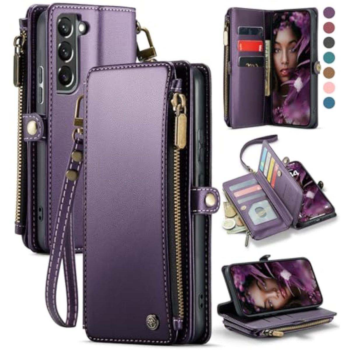 Samsung Galaxy S22 Plus Wallet Case For Women