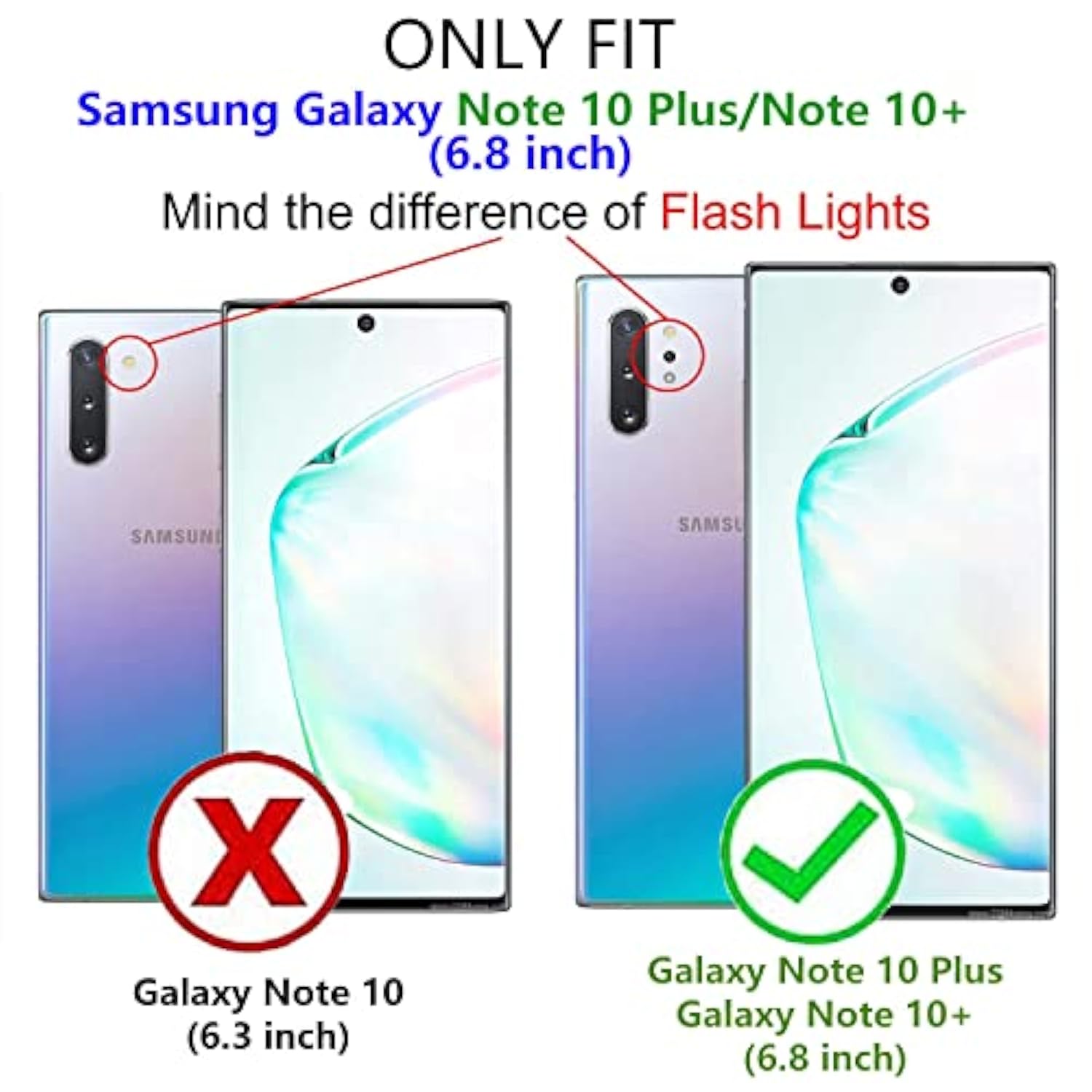 Military Grade Drop Impact For Samsung Galaxy Note 10 Plus Case 5G Metal Rotating Ring Kickstand Holder Magnetic Car Mount Armor Shockproof For Galaxy Note 10+ Plus Phone Case Black