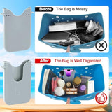 Silicone Phone Holder for Bogg Bags Beach Totes with 2 Charms & Key Hooks