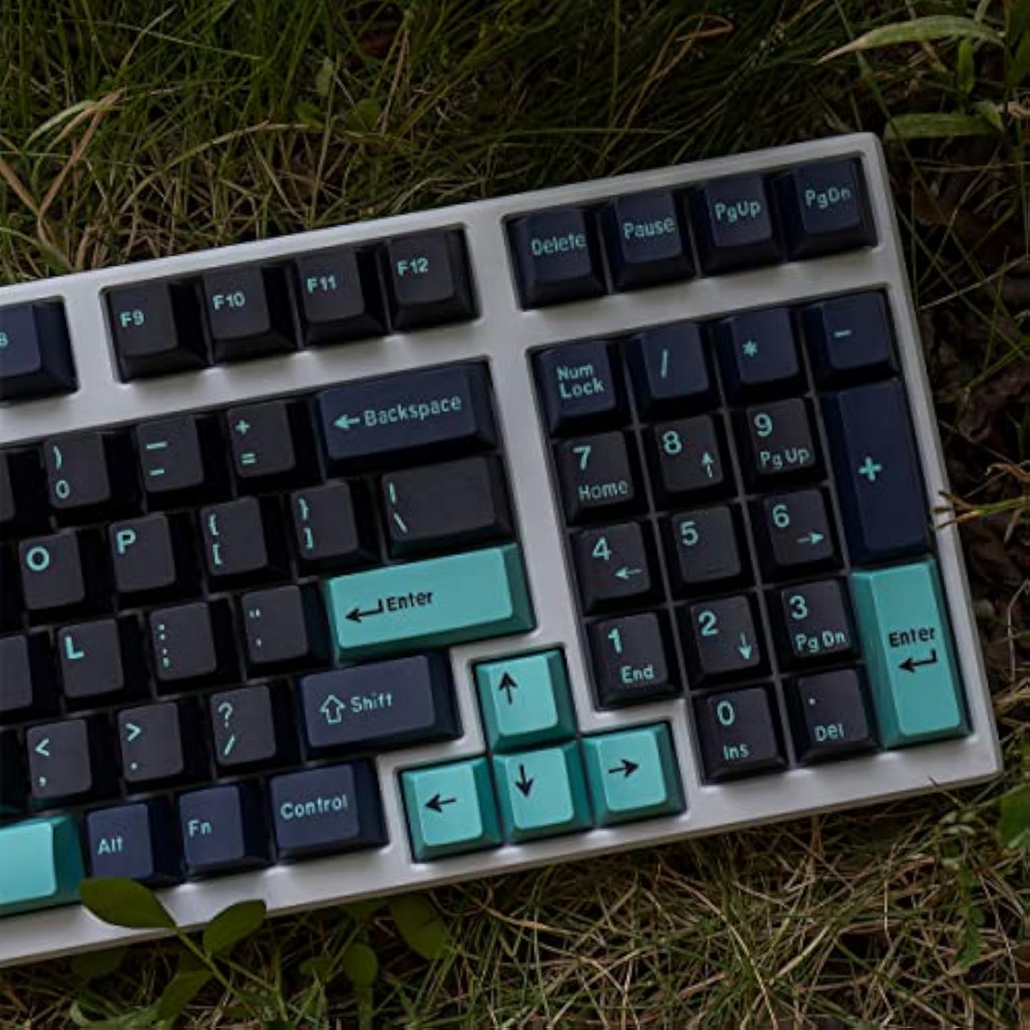 171 Keys Doubleshot Keycaps Cherry Profile Dark Hammerhead Shark Custom Keycap