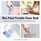 S22 Portable Charger, Power Bank, 5000Mah External Battery Pack Compatible For Iphone 15 14 13 12 11 X Samsung S22 S21 Google Ipad Etc(Blue)