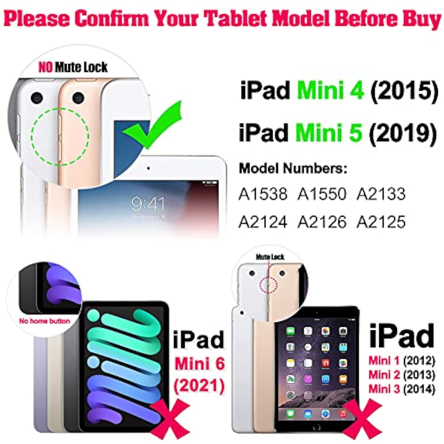 Ipad Mini 5 Case - Ipad Mini 4 Case; Heavy Shockproof Drop Case With Pencil Ho