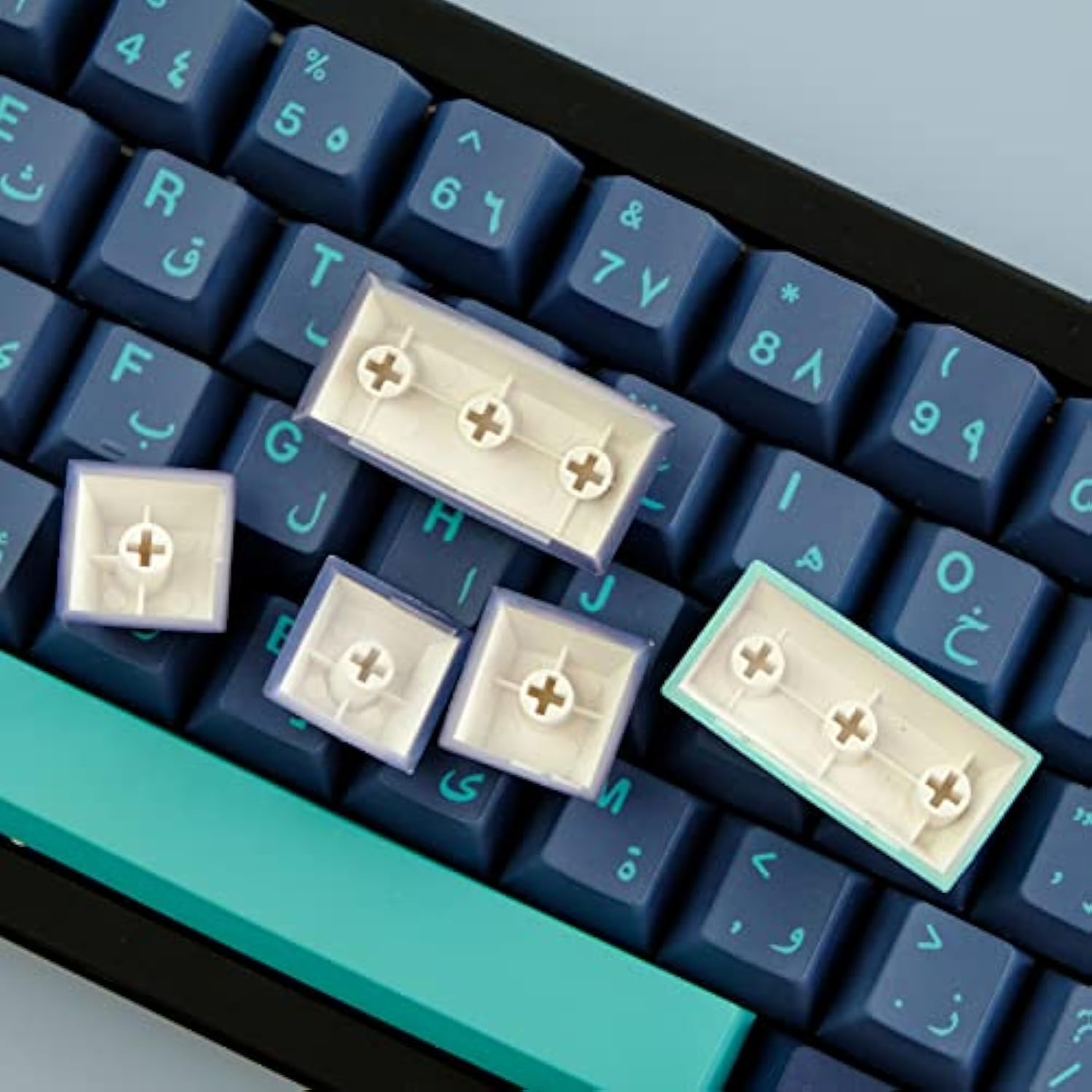 Pbt Keycaps 134 Keys Cherry Profile Arabian Sea Keycaps Dye Sublimation Japane