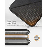 Inateck Shockproof EVA Protection Laptop Sleeve Case Compatible with 13-inch MacBook iPad Air Pro M4 M3 M2 M1 2025-2016, with Accessory Bag