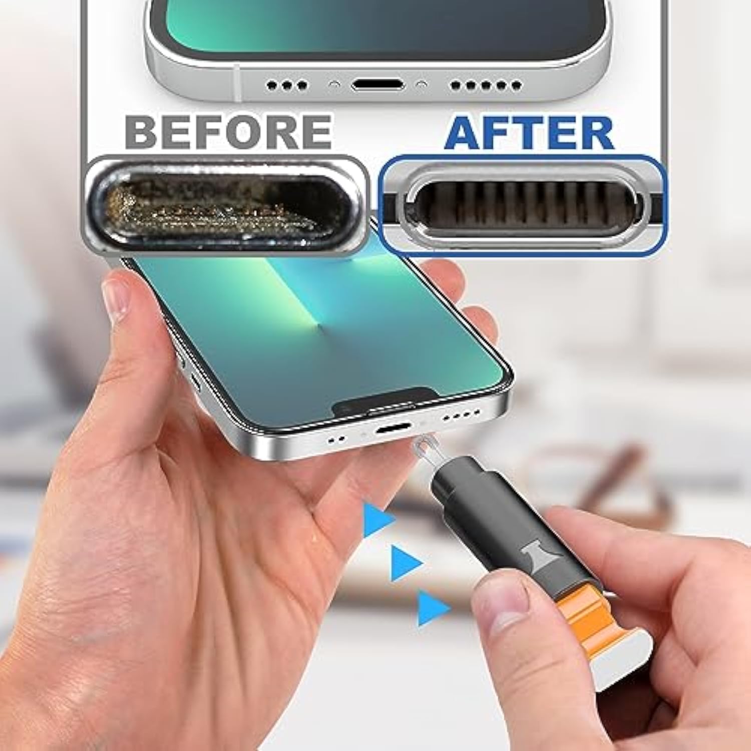 iPhone & AirPod Cleaning Kit Portable Multi-Tool with Storage Case