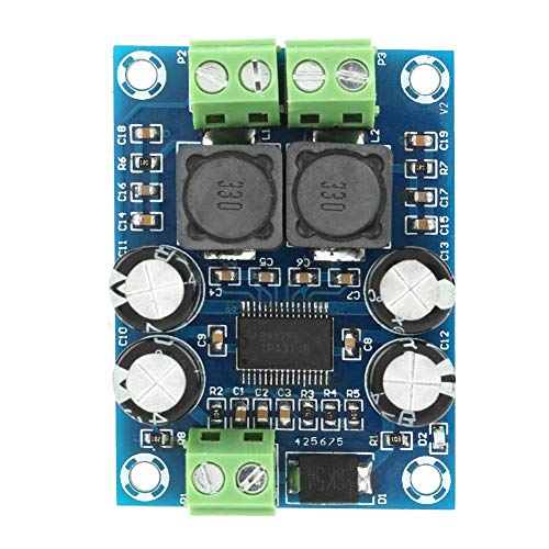 TPA3118 Amplifier Board 60W Stereo Audio Amp Module DC 10-24V Digital Power Amplifier Board for Speakers Home Theater Car Audio DIY Projects