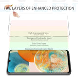 Galaxy A23 Hd Clear Tempered Glass Screen Protector+Camera Lens Protectors, [2+2 Pack] [Anti-Scratch][Case-Friendly] Screen Protector Glass For Samsung Galaxy A23
