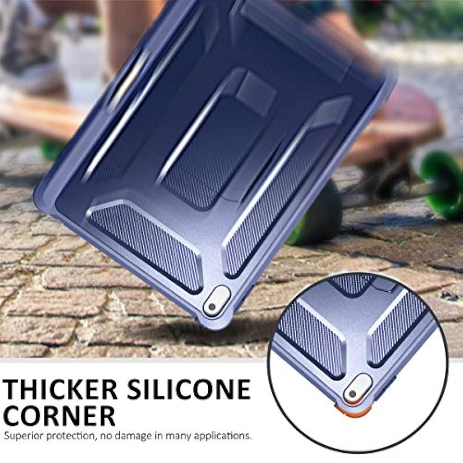 For Ipad 10.2 Inch 9Th Gen/ 8Th Gen / 7Th Gen Case, [Built In Screen Protector