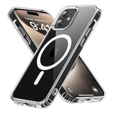 Magnetic For Iphone 11 Case,Compatible With Magsafe,Not Yellowing?Military Grade Protection,Ultra Thin Shockproof Phone Case For Iphone 11-Clear