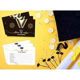 50Pcs Graduation Advice And Wish Cards 2025 For The Graduates Seniors High School College Graduation Decorations Party Favor Supplies
