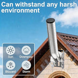 Antenna Mount - Universal 14" Adjustable J Pole & Wall Bracket Kit For Outdoor Wireless Access Points, Bridges, Cpe, Weather Stations - Weatherproof Design (1-Pack)