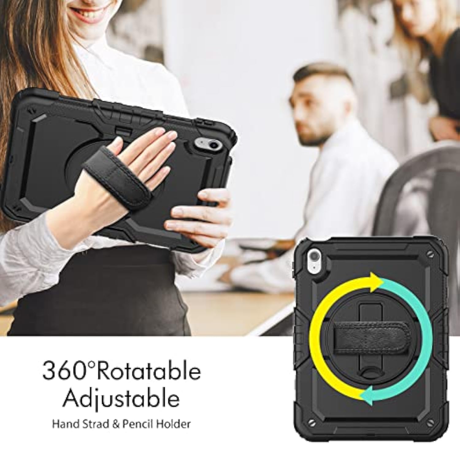 Case Compatible With Ipad 10Th Generation 10.9'', Ipad 10Th Case With Screen P