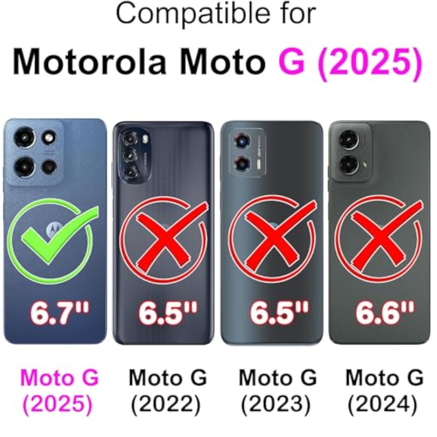 Designed For Motorola Moto G 5G 2025 Case Wallet,Women Flip Folio Cover With Embossed Pu Leather Stand Credit Card Holders Slots Wrist Strap Phone Case For Motorola Moto G 2025 (Rose Gold Butterfly)