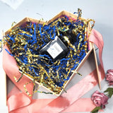 Gift Baskets Filler Gold And Blue Crinkle Paper Filler 1/2 Lb Paper Shreds Craft Confetti Grass Raffia For Gift Baskets Wrap Decorations Display Merchandise