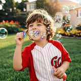 Baseball Party Favors, 24Pcs Baseball Themed Mini Bubble Wands For Kids Bubbles Bulk With Detachable Topper (6 Styles), Birthday Gift Classroom Prizes Girl Boys Sports Goody Bag Stuffer Supply