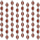 8 Pcs Football Garland Banner, Football Paper Cutouts Hanging Swirl, Sports Balls Hanging Decorations For Birthday Party Wedding Baby Shower Home Classroom Decor Favors