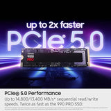 Ssd 9100 Pro 1Tb, Pcie 5.0X4 M.2 2280, Seq. Read Speeds Up To 14,700Mb/S, Best For Ai Computing, Gaming, And Heavy Duty Workstations (Mz Vap1T0B/Am)