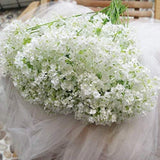 Babybreath Gypsophila Wedding Decoration White Artificial Flowers Party Outdoor 40 Pieces/Lot
